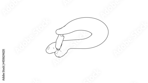 Forged Hook Illustration
