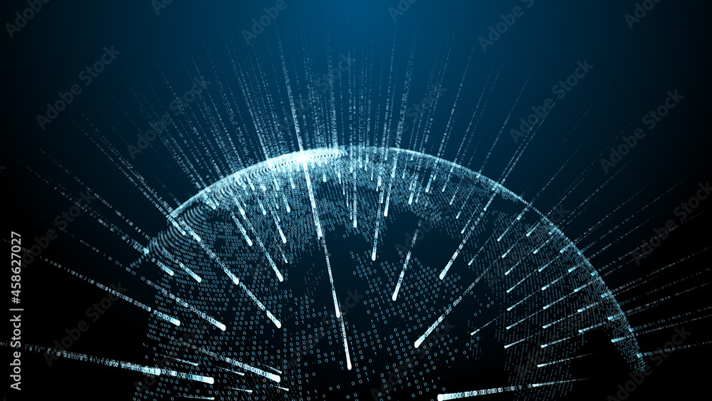 Global Big data internet of things IOT cloud computing AI network ...