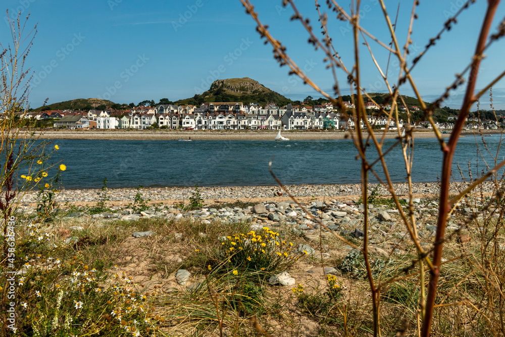 Conwy Morfa Beach in Wales on the Summer ,In the nice weather. Conwy Morfa Beach in Wales on the Summer ,In the nice weather.