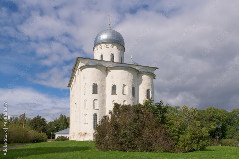 The St George Cathedral in the St George (Yuriev) Monastery. Veliky Novgorod The St George Cathedral in the St George (Yuriev) Monastery. Veliky Novgorod