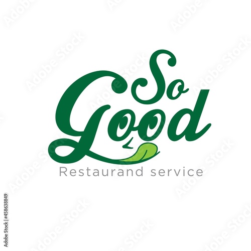 so good delicious food logo designs symbol for restaurant service