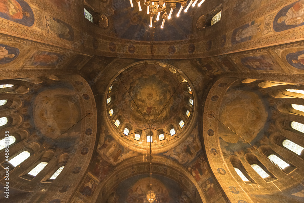 Sofia Church St Alexander Nevsky Cathedral Interior