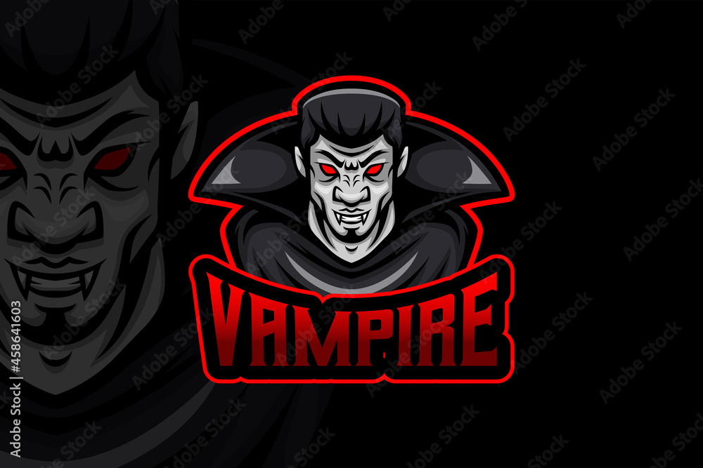 Vampire- Esport Logo Template