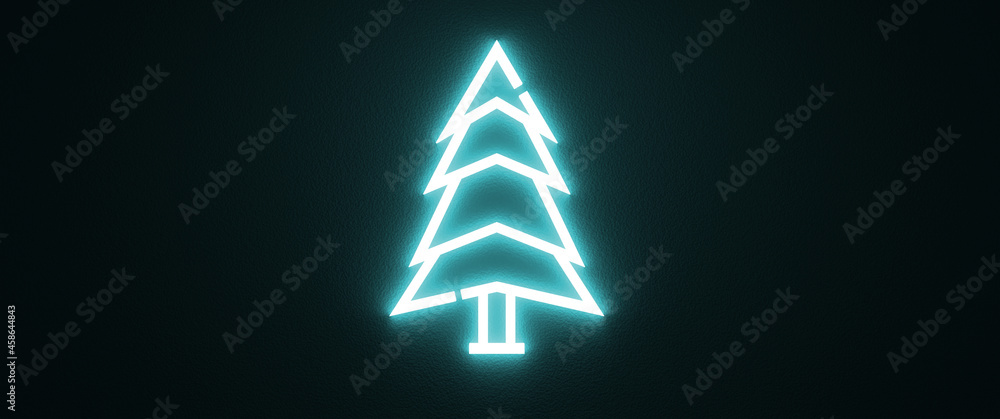 Neon Christmas Tree Sign Neon Christmas Tree Sign