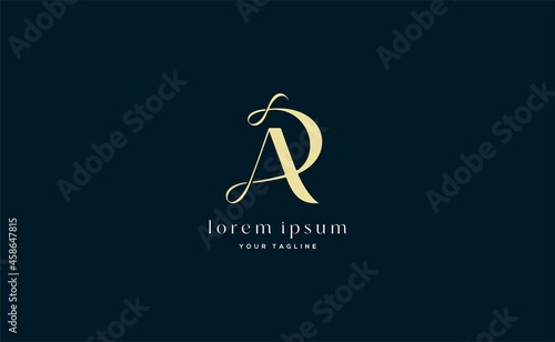 Letter ap pa logo design