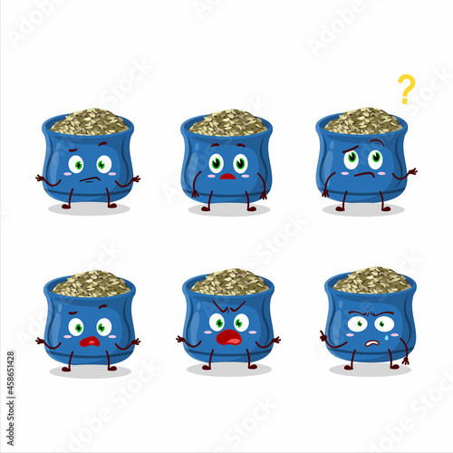 Cartoon character of thyme with what expression