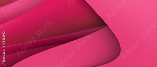 Abstract background. Waves Futuristic and Curves overlap layer with Origami and Digital Graphic Design on purple. banner  banner  artwork  website - 3d Rendering