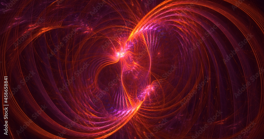 3D rendering abstract multicolor fractal light background 3D rendering abstract multicolor fractal light background