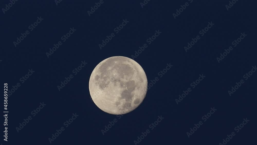 The Full Harvest Moon as seen from Hertford Heath, UK. The Full Harvest Moon as seen from Hertford Heath, UK.