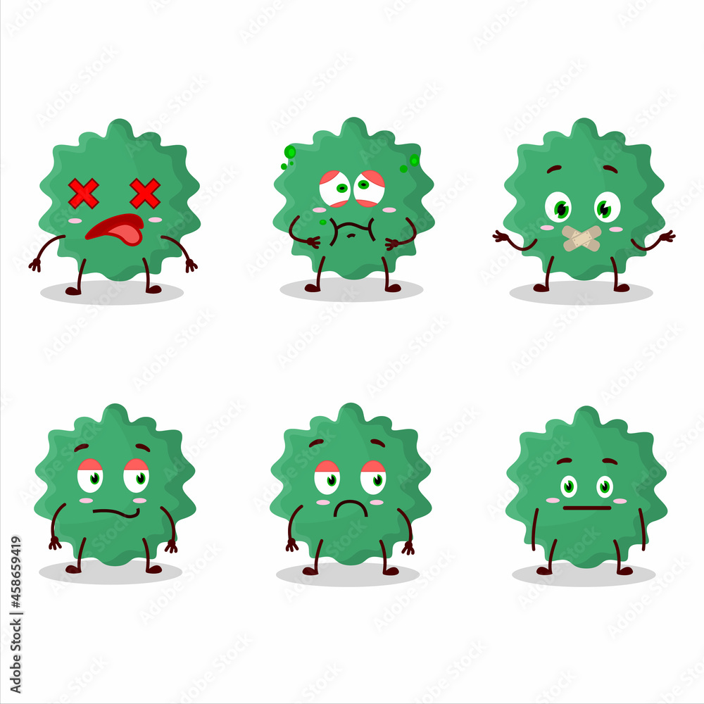 Haploviricotina cartoon in character with nope expression Haploviricotina cartoon in character with nope expression