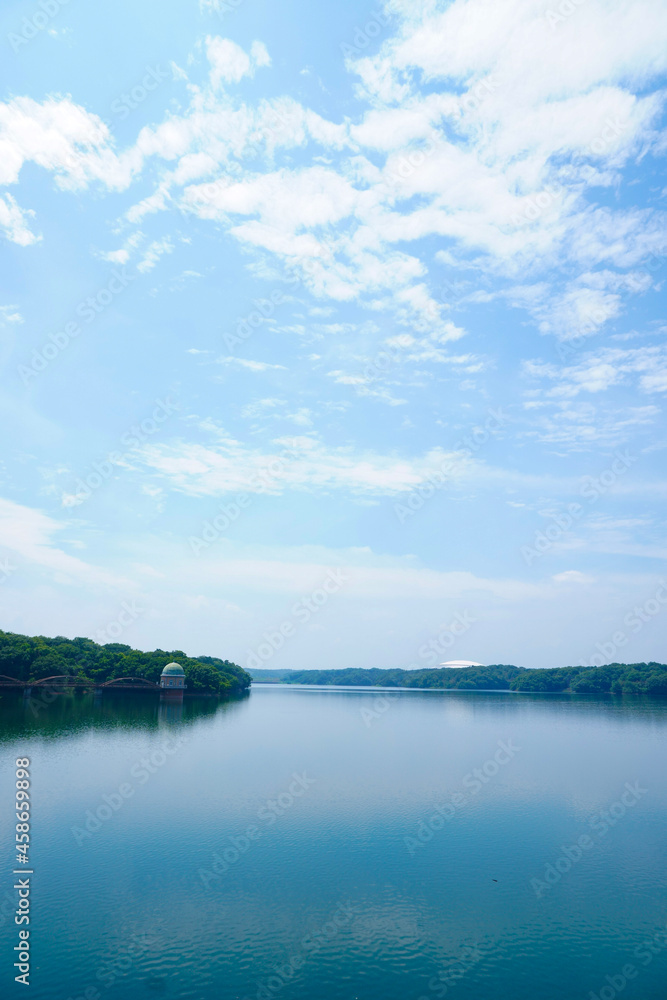 Fototapeta premium blue sky and clouds
