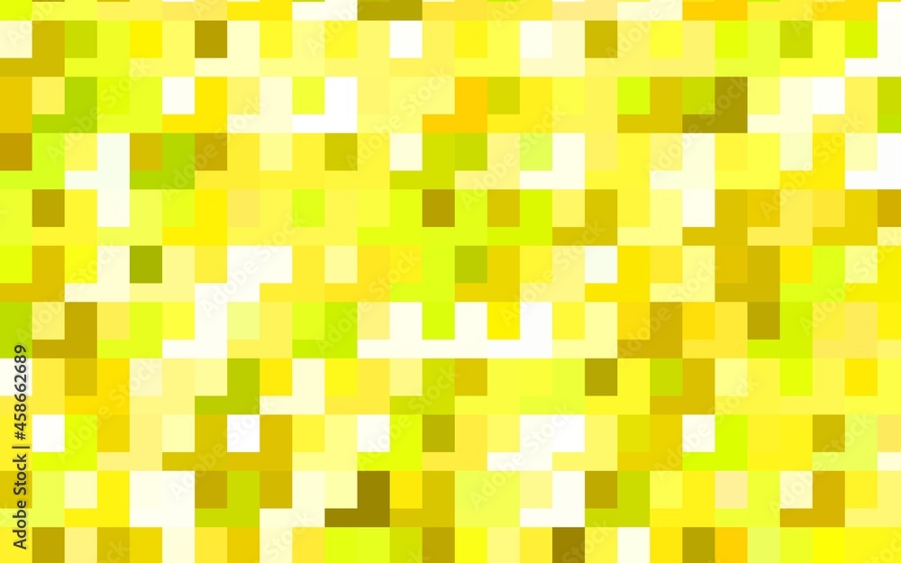 Light Green, Yellow vector texture in rectangular style. Light Green, Yellow vector texture in rectangular style.
