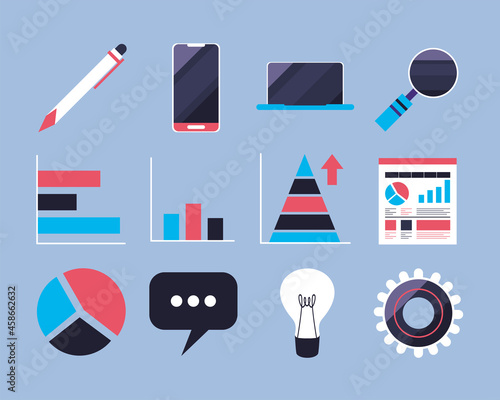 Analytics symbol set