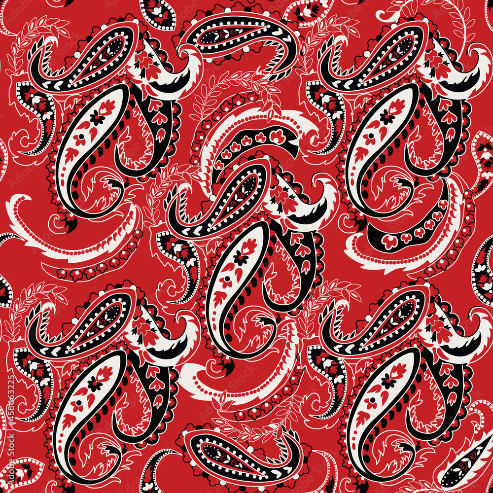pattern with paisley