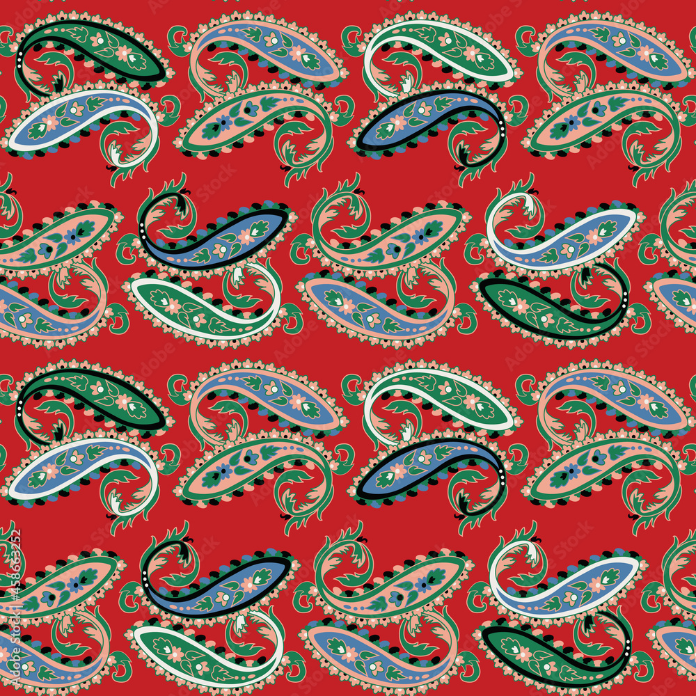 pattern with paisley pattern with paisley