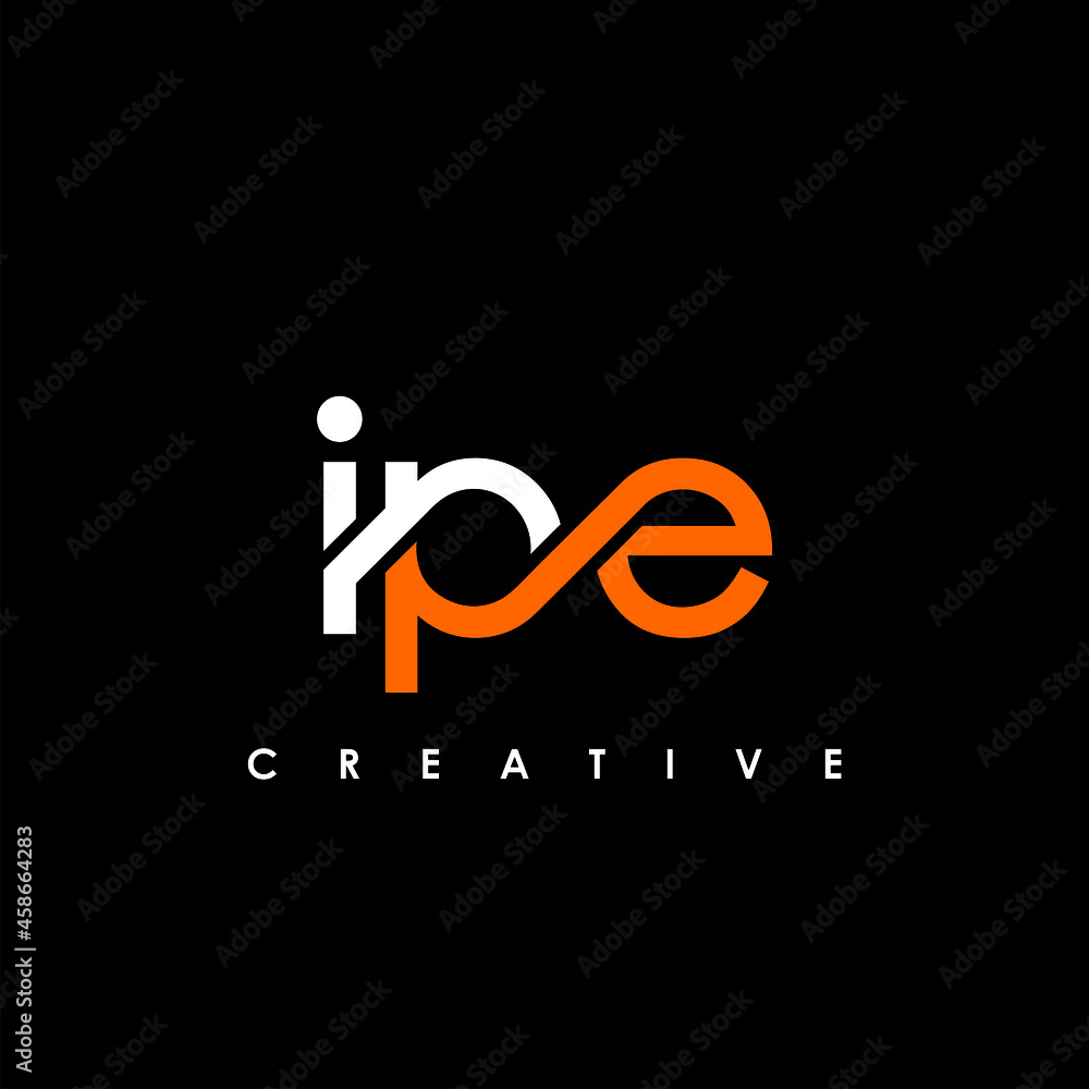 IPE Letter Initial Logo Design Template Vector Illustration IPE Letter Initial Logo Design Template Vector Illustration