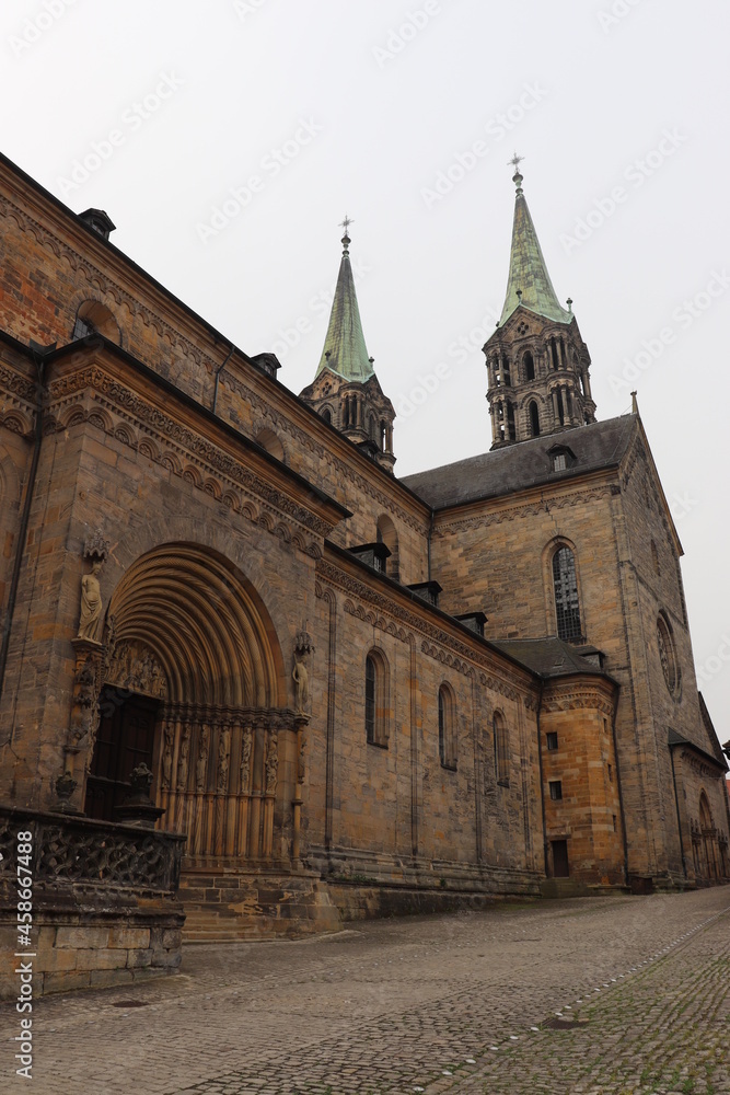 Bamberg Dom romanisch Romanik Kirche Domplatz