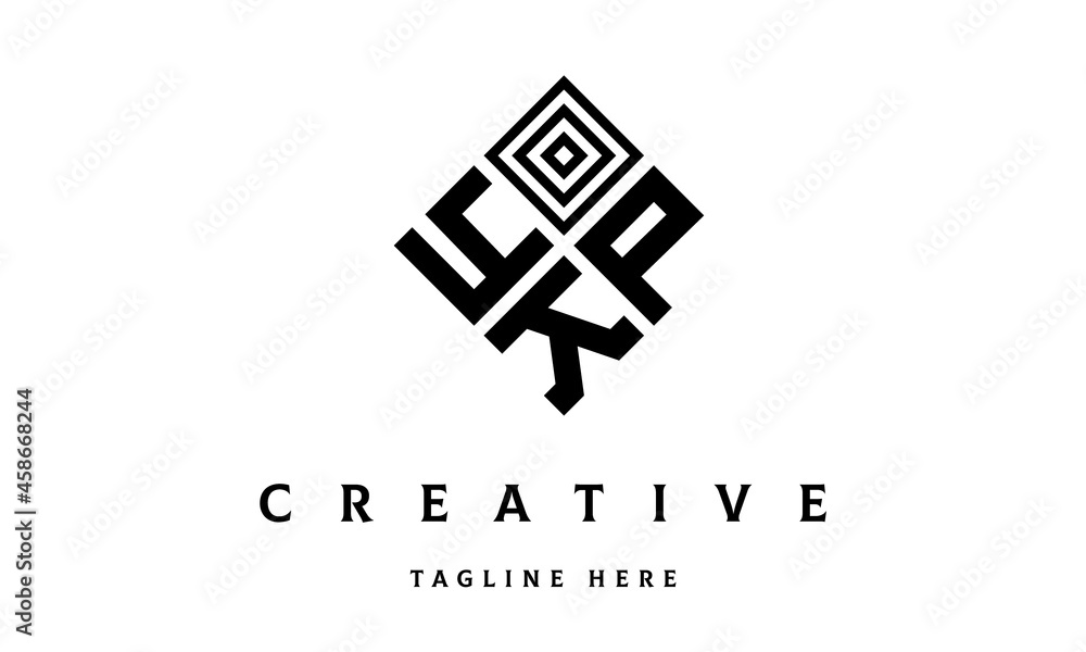 YPK rectangle three latter logo vector YPK rectangle three latter logo vector