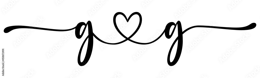 gg, gg, letters with heart Monogram, monogram wedding logo. Love icon, couples Initials, lower case, connecting HEART, home decor, gg, gg, letters with heart Monogram, monogram wedding logo. Love icon, couples Initials, lower case, connecting HEART, home decor,