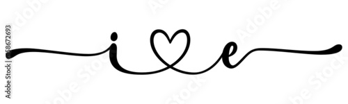 ie, ei, letters with heart Monogram, monogram wedding logo. Love icon, couples Initials, lower case, connecting HEART, home decor,