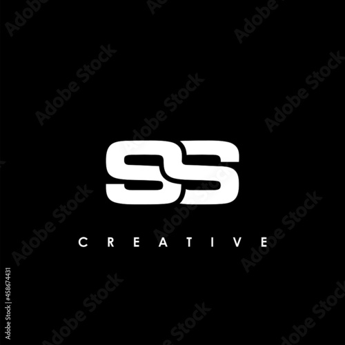 SS Letter Initial Logo Design Template Vector Illustration
