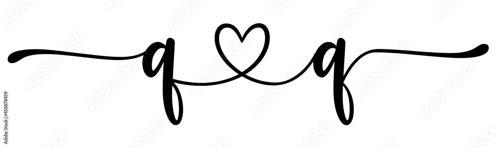 qq, qq, letters with heart Monogram, monogram wedding logo. Love icon, couples Initials, lower case, connecting HEART, home decor, qq, qq, letters with heart Monogram, monogram wedding logo. Love icon, couples Initials, lower case, connecting HEART, home decor,