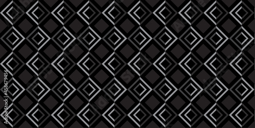 black and grey seamless pattern