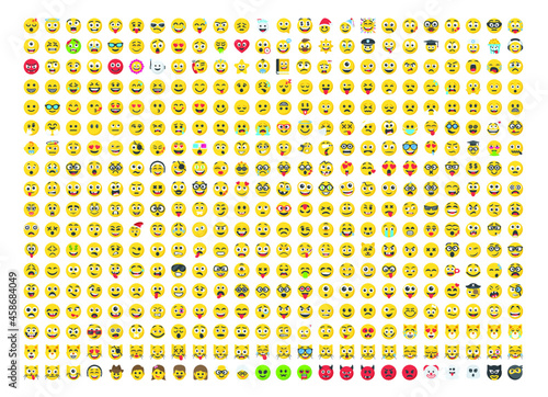 set of Smiley vector
