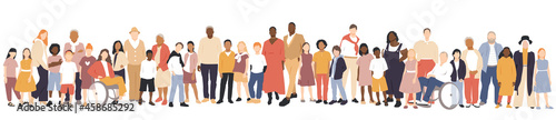 Multicultural group.	
