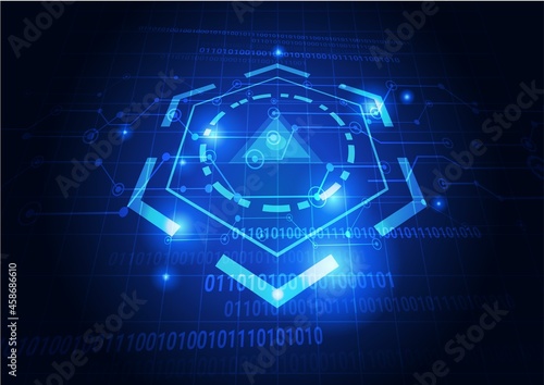 Abstract technology background communication concept 