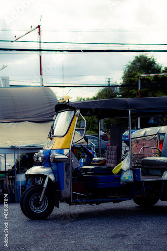 tuktuk on the street photo