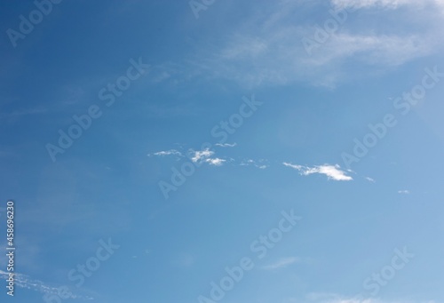 blue sky with clouds