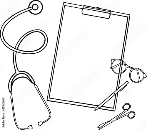 Health insurance concept. Modern medicine. Design innovation concept. Professional medical concept. Modern vector design element. Internet technology. Healthcare concept.