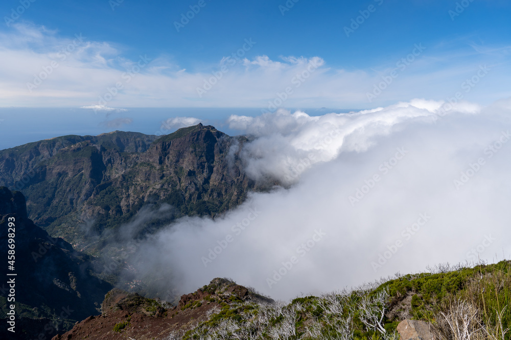 Madeira auf dem Pico Ruivo - Arieiro