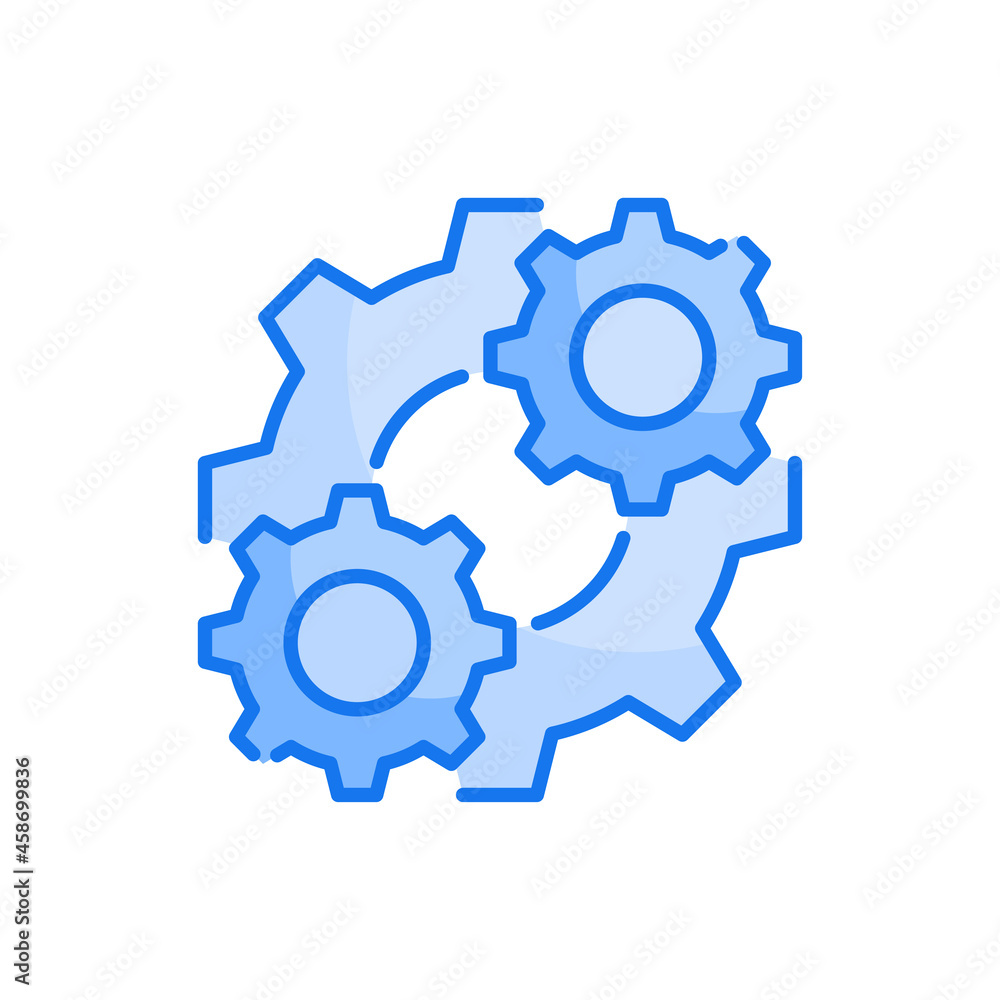 Consolidation vector blue colours icon style illustration. EPS 10 file Consolidation vector blue colours icon style illustration. EPS 10 file