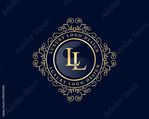 Vintage ornamental vector with floral ornament Suitable for whiskey, liquor, beer, brewery, wine, barber shop, coffee shop, tattoo studio, salon, boutique, hotel, shop signage engraving illustration