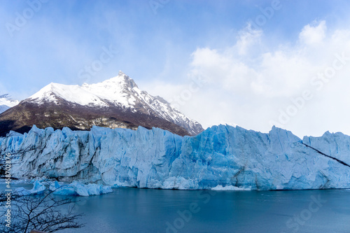 The Perito Moreno Glacier is a glacier located in the Los Glaciares National Park in  Argentina. It is one of the most important tourist attractions in the Argentinian Patagonia. © sayrhkdsu