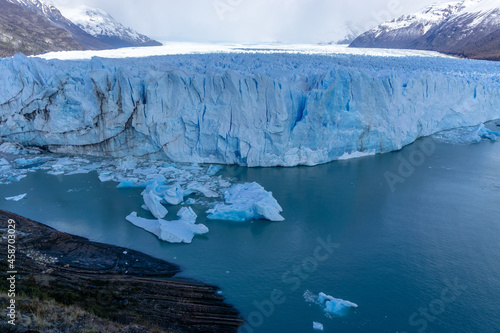 The Perito Moreno Glacier is a glacier located in the Los Glaciares National Park in Argentina. It is one of the most important tourist attractions in the Argentinian Patagonia.