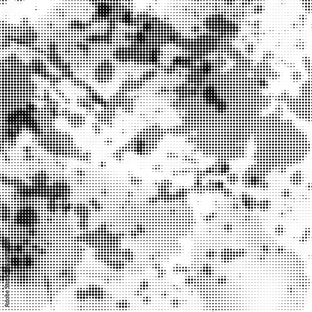 Abstract black halftone dotted stain background. Abstract black halftone dotted stain background.