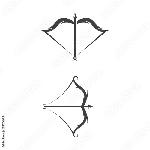 Fotografie, Tablou Crossbow Vector icon design illustration