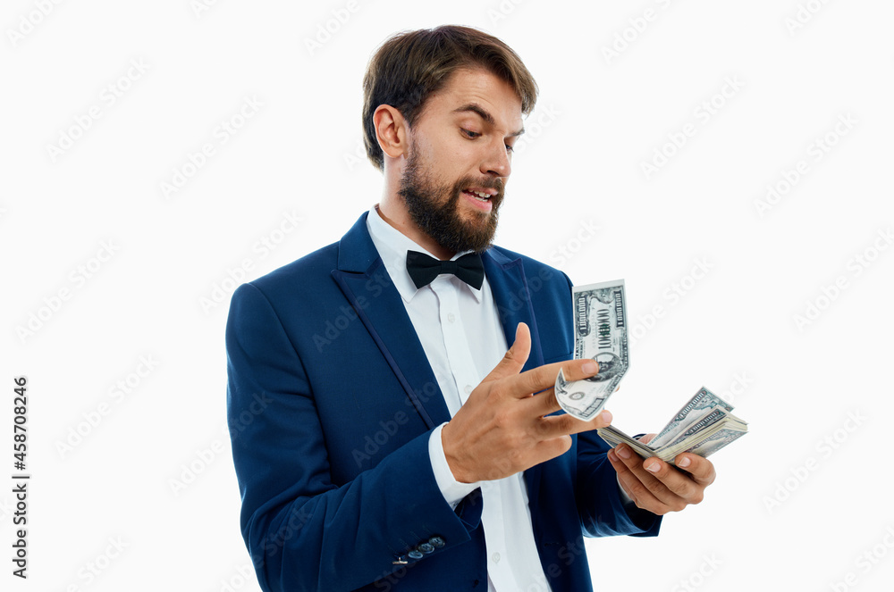 businessmen finance success Studio emotions businessmen finance success Studio emotions