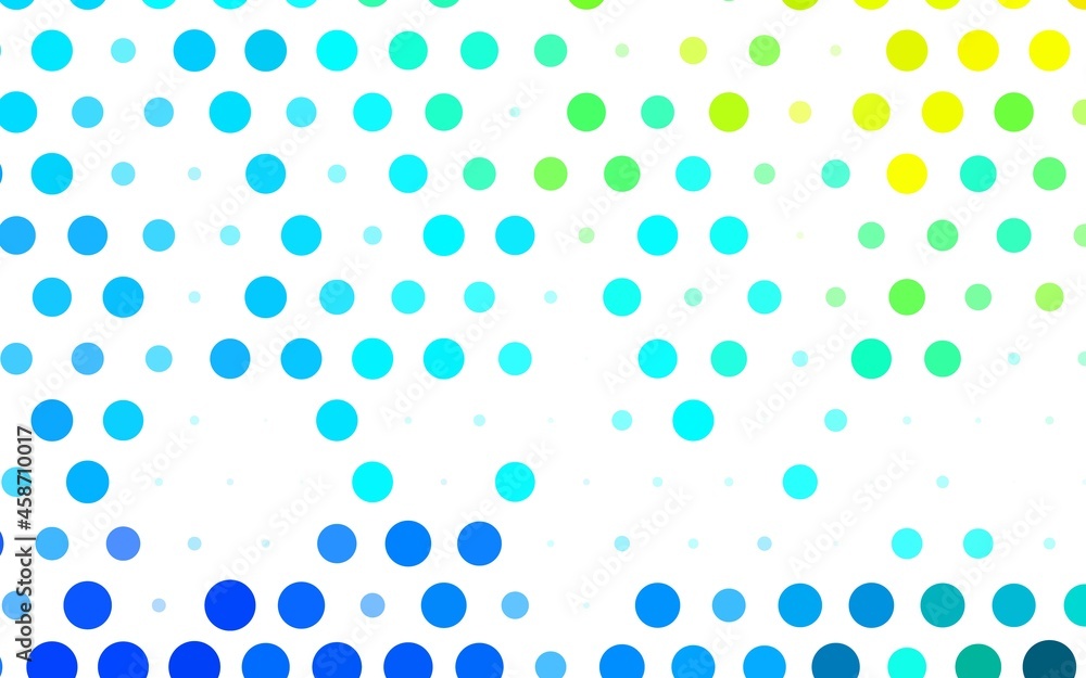 Light Blue, Green vector Glitter abstract illustration with blurred drops of rain. Light Blue, Green vector Glitter abstract illustration with blurred drops of rain.