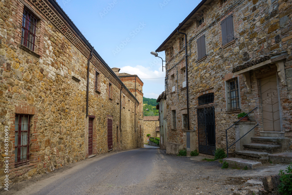 Tassara, old village in Piacenza province, Emilia-Romagna