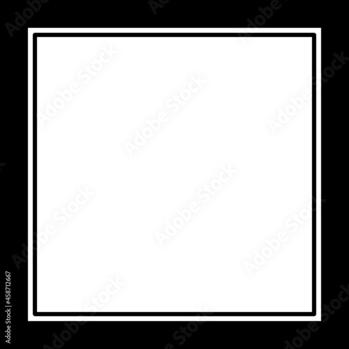 frame with clipping path