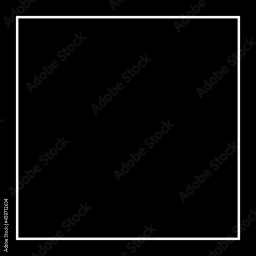 black photo frame