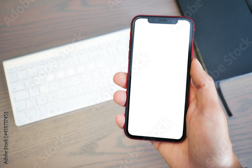 Smartphone im Büro