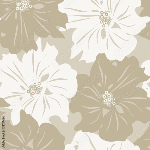 Fototapeta Naklejka Na Ścianę i Meble -  Floral Seamless Pattern Design