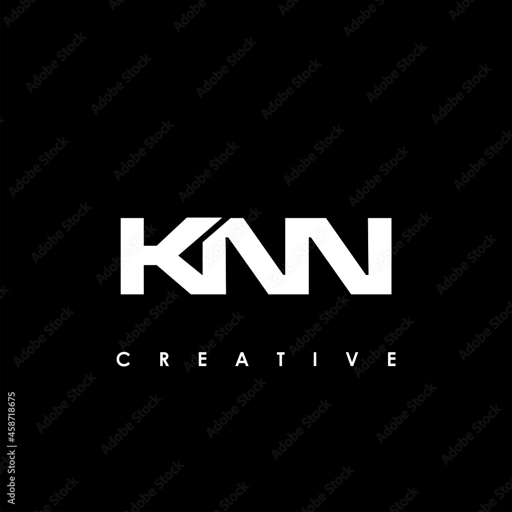 KNN Letter Initial Logo Design Template Vector Illustration KNN Letter Initial Logo Design Template Vector Illustration
