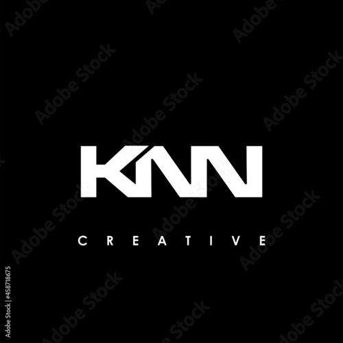 KNN Letter Initial Logo Design Template Vector Illustration photo