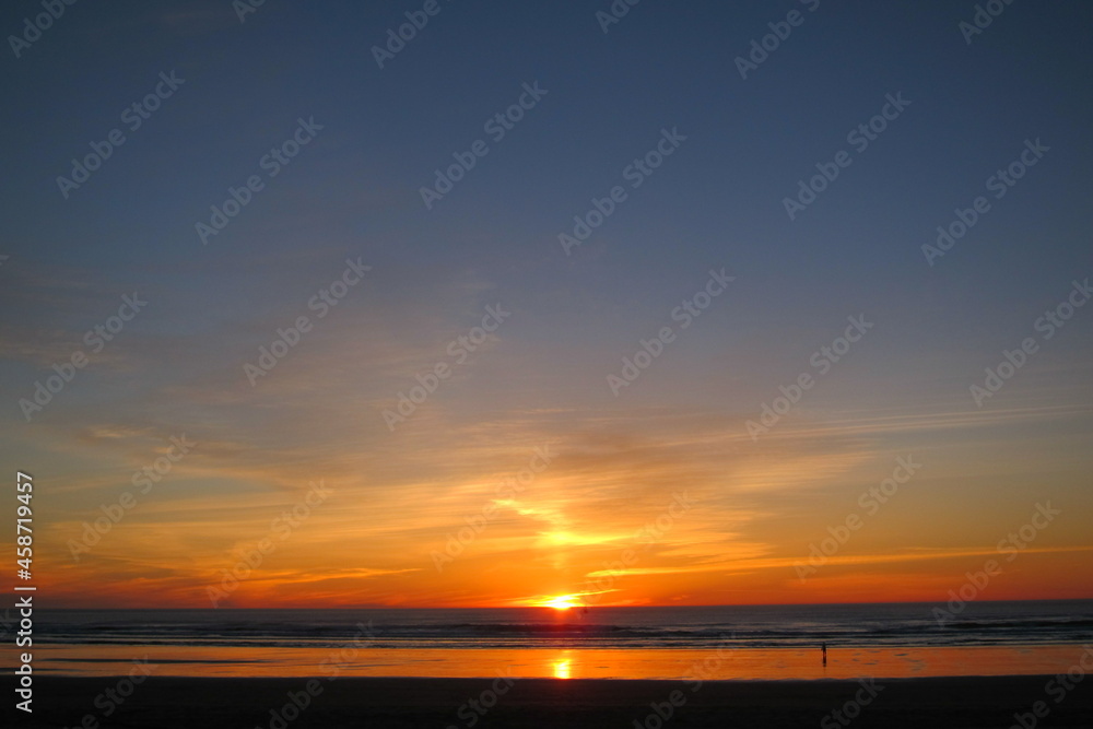 Fototapeta premium Sunset at Cannon Beach Oregon